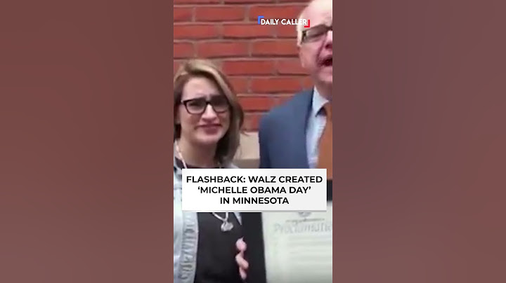 Remember This? Tim Walz Declares March 13th "Michelle Obama Day" Across Minnesota