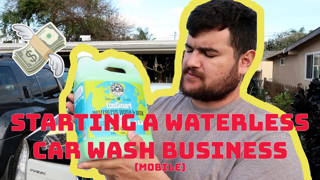 Starting a Waterless Car Wash Business No Water Mobile Car Wash