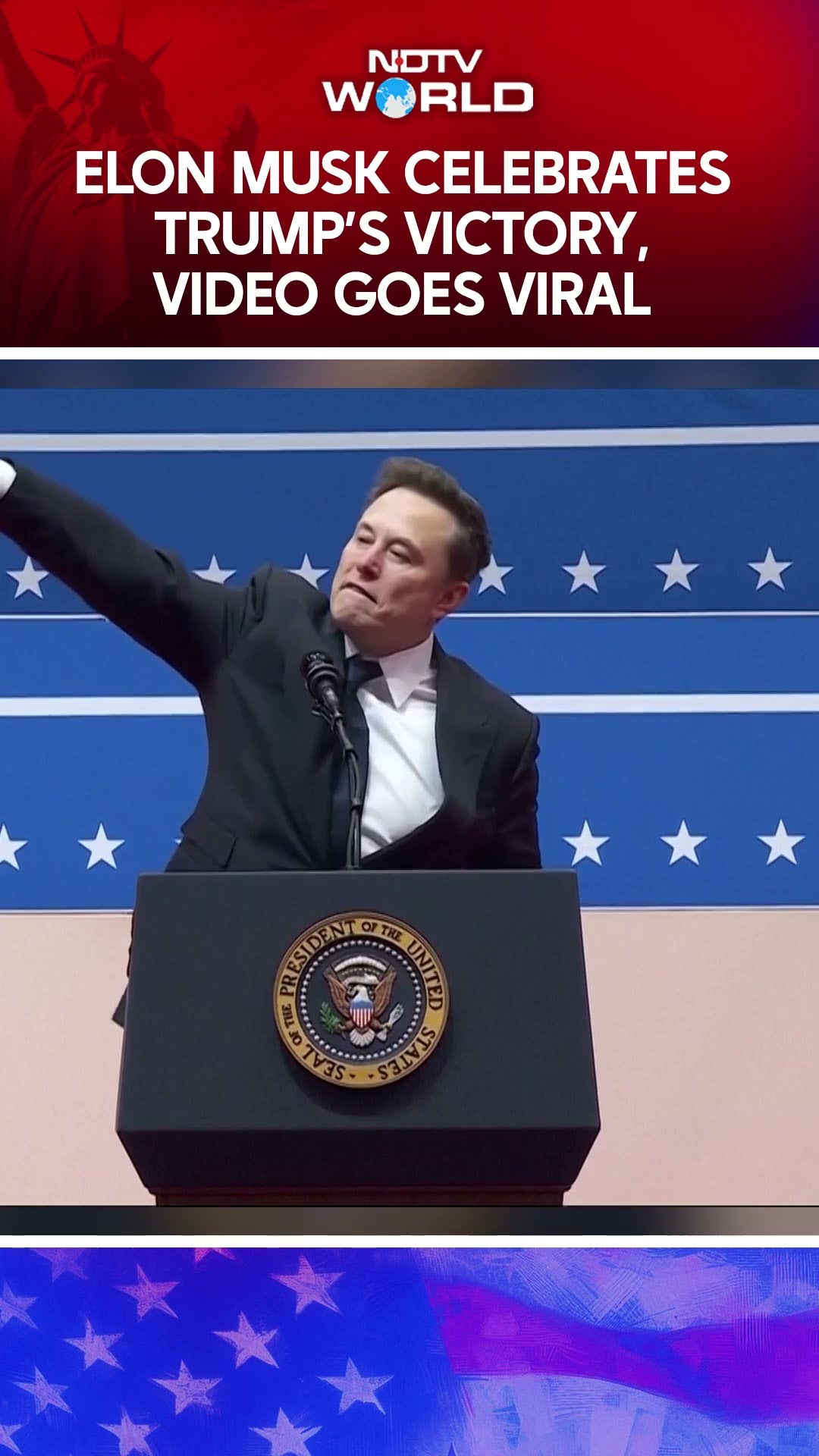 Elon Musk Nazi Salute | Elon Musk's Viral Dance As He Celebrates Donald Trump's Victory