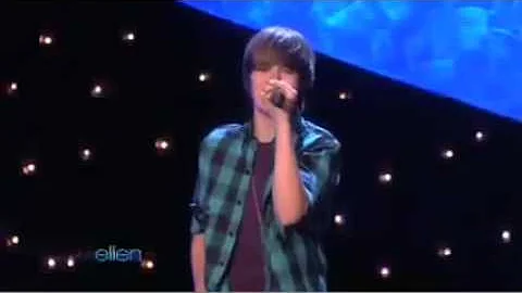 Justin Bieber Exclusive Ellen Performance One Less Lonely Girl