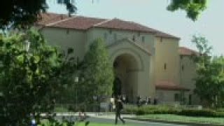 Leading figures from across Silicon Valley are gathering at Stanford University for a memorial servi