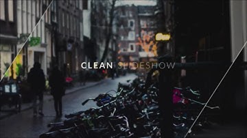 Clean Slideshow Premiere Pro Templates