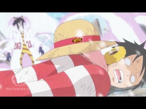 One Piece Episode 597 The Power Of The Gas Logia Youtube