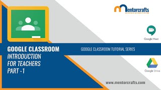 Google Classroom Introduction For Teachers - Part 1 - Login Using Your School Mail ID