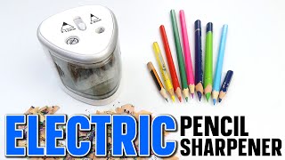 Electric Pencil Sharpener - TEST - Blade Replacement - Disassembly - Tenwin TW8004-1 from Aliexpress