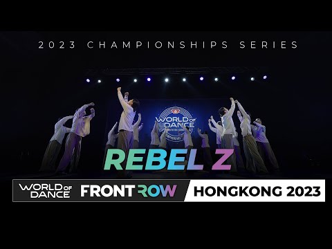 Rebel Z I 3rd Place Team Division | World of Dance Hong Kong 2023 | #wodhongkong23