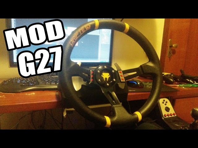 G27 mod - Unboxing do meu novo volante + Twin Drift Onboard! 