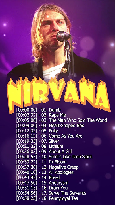 Nirvana Greatest Hits Full Album 2024 / Nirvana Best Hits
