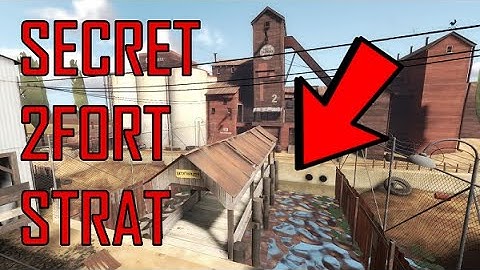 TF2 2Fort Hidden Ambush Spot!