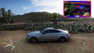 Mercedes AMG C 63 S Coupé 2016 - Forza Horizon 5 | Logitech G29 gameplay