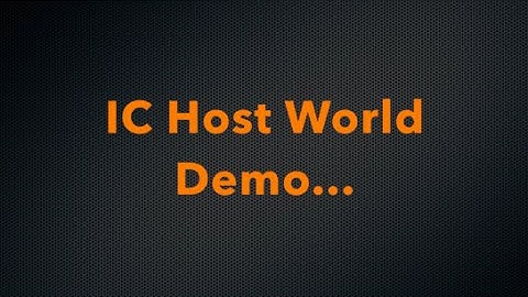IC Host World Demo | Ingreso Cybernetico