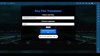 Language Freedom at Your Fingertips: File Translation in Text and Audio! screenshot 5