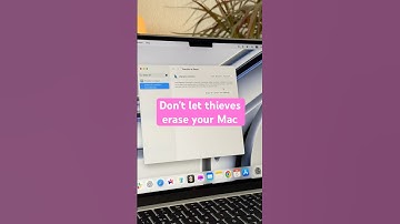 Thieves can wipe and resell your Mac. Here