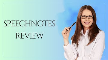 Speechnotes Review | Live Notetaking