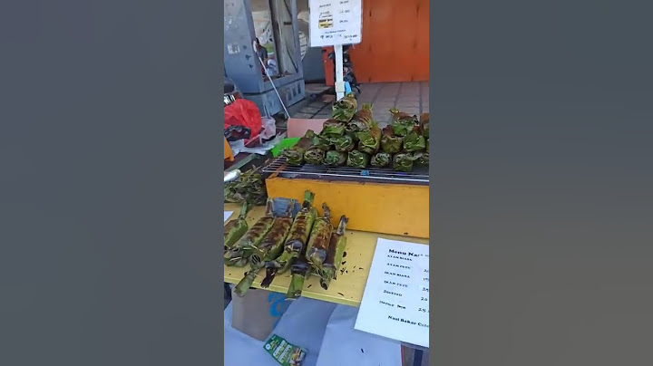 Nasi Bakar di CFD Boulevard