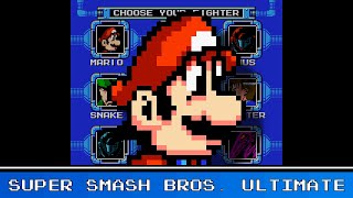 Super Smash Bros. Ultimate Menu 8 Bit Remix Resimi