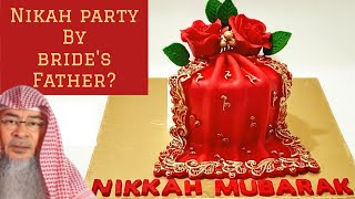 Dinner party on nikah by bride's father or only waleema by groom is sunnah? #Assim assim al hakeem by assimalhakeem 4,916 views 3 days ago 2 minutes, 16 seconds