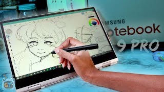 Is Samsung's NEW Active Pen worth it for Artists? Notebook 9 Pro (2019) | Unboxing & Drawing Demo
