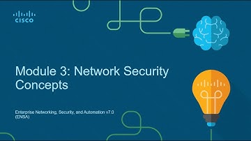 Module 3: Network Security Concepts