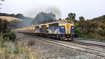 4K AMAZING but unexpected Diesel Locomotive lashups in late 2020