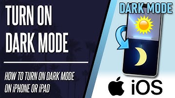 How to Turn On Dark Mode on iPhone or iPad (iOS)