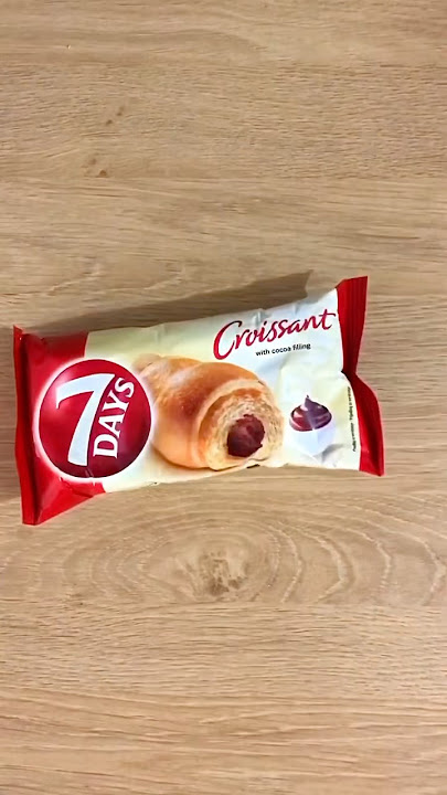 7 days croissant real weight #7days #croissant #chocolate #choco #funny #funnyvideo #scale #food