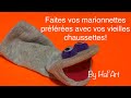 DIY Hal'Art - Faire des marionnettes avec vos vieilles chaussettes!