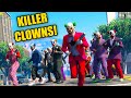 We all dressed up like clowns and jumped people online. | GTA 5 THUG LIFE #429