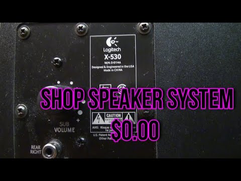 Logitech X-530, The Best Garage Speakers !?