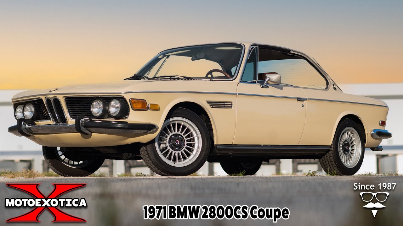 1971 BMW 2800 CS | Motoexotica Classic Cars