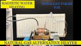 ECONOMIC HEATING, MAGNETIC HEATER SYSTEM WITH MAGNET WITHOUT NATURAL GAS