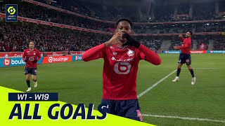 All Goals Jonathan David Mid-Season 2021-22 Ligue 1 Uber Eats