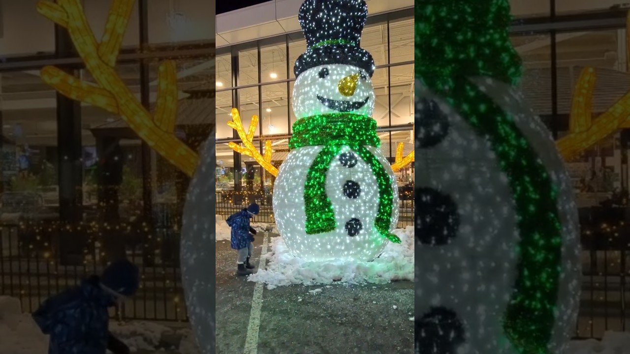 Beautiful Christmas decor at Montreal 