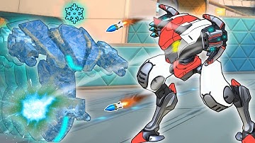 Cryo Javelin 6 TENGU , Mech Arena funny video .