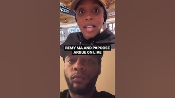 Remy Ma & Papoose Argue On Live