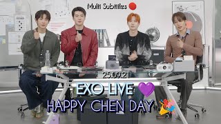 {CC}????EXO LIVE 250921 HAPPY CHEN DAY |Official TO SKY|