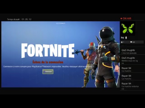 live fortnite on attend la fin de la maintenance - fortnite fin de la maintenance