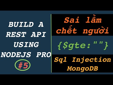 (5) SQL Injection Mongodb Chỉ đơn giản thế này là XONG PHIM và cách phòng chống  | Node.js Backend