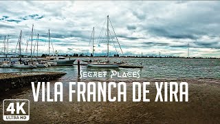 Little Slow Motion Tour of Vila Franca De Xira on Winter - Portugal - 4k UltraHD