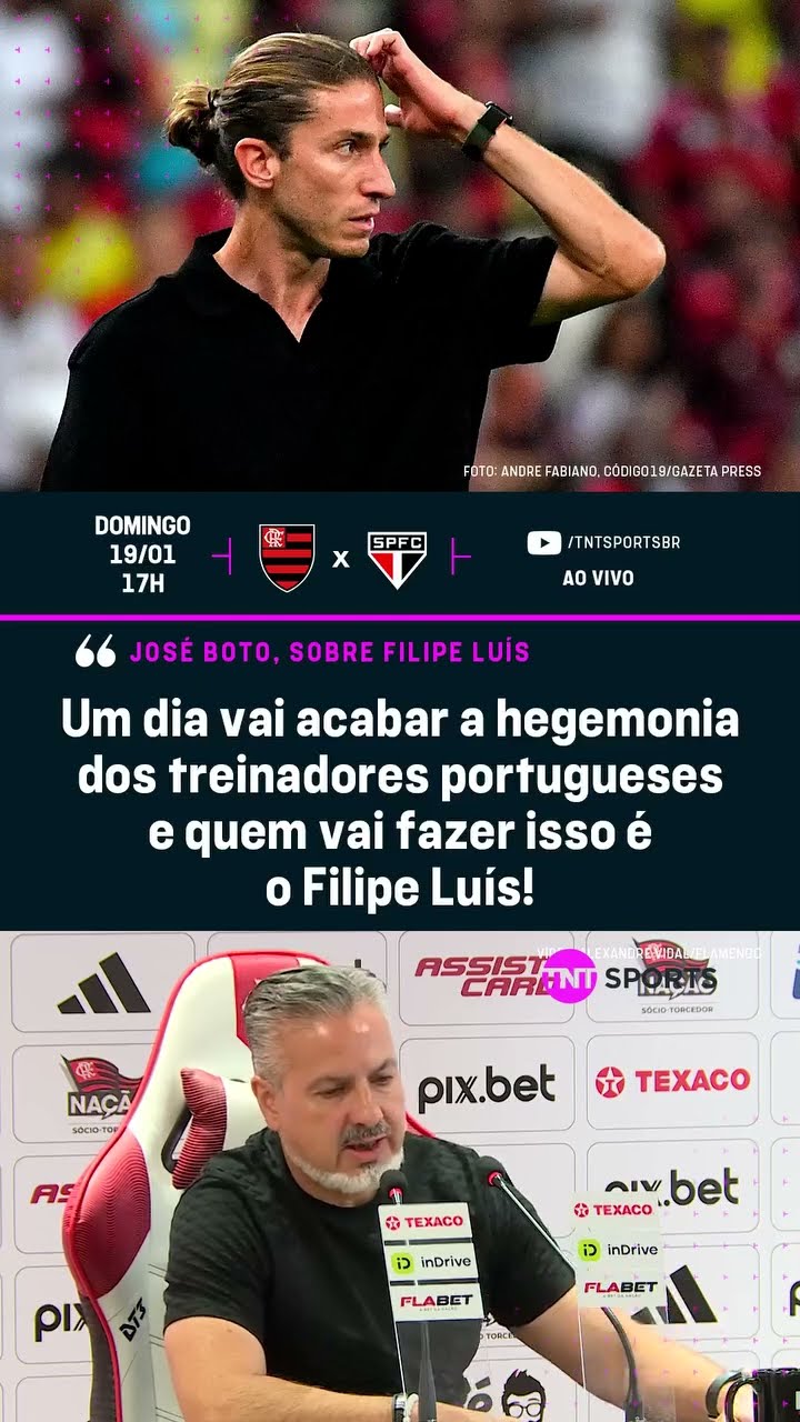 FILIPE LUIS VAI ACABAR COM A HEGEMONIA DOS PORTUGUESES! OLHA O QUE O BOTO FALOU SOBRE O TÉCNICO!