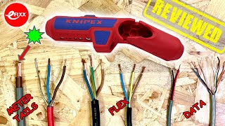 REVIEWED: KNIPEX ERGOSTRIP  - cable stripper - ideal for RIGHT or LEFT handed ELECTRICIANS screenshot 2