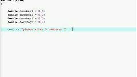 c++ programming tutorial 1