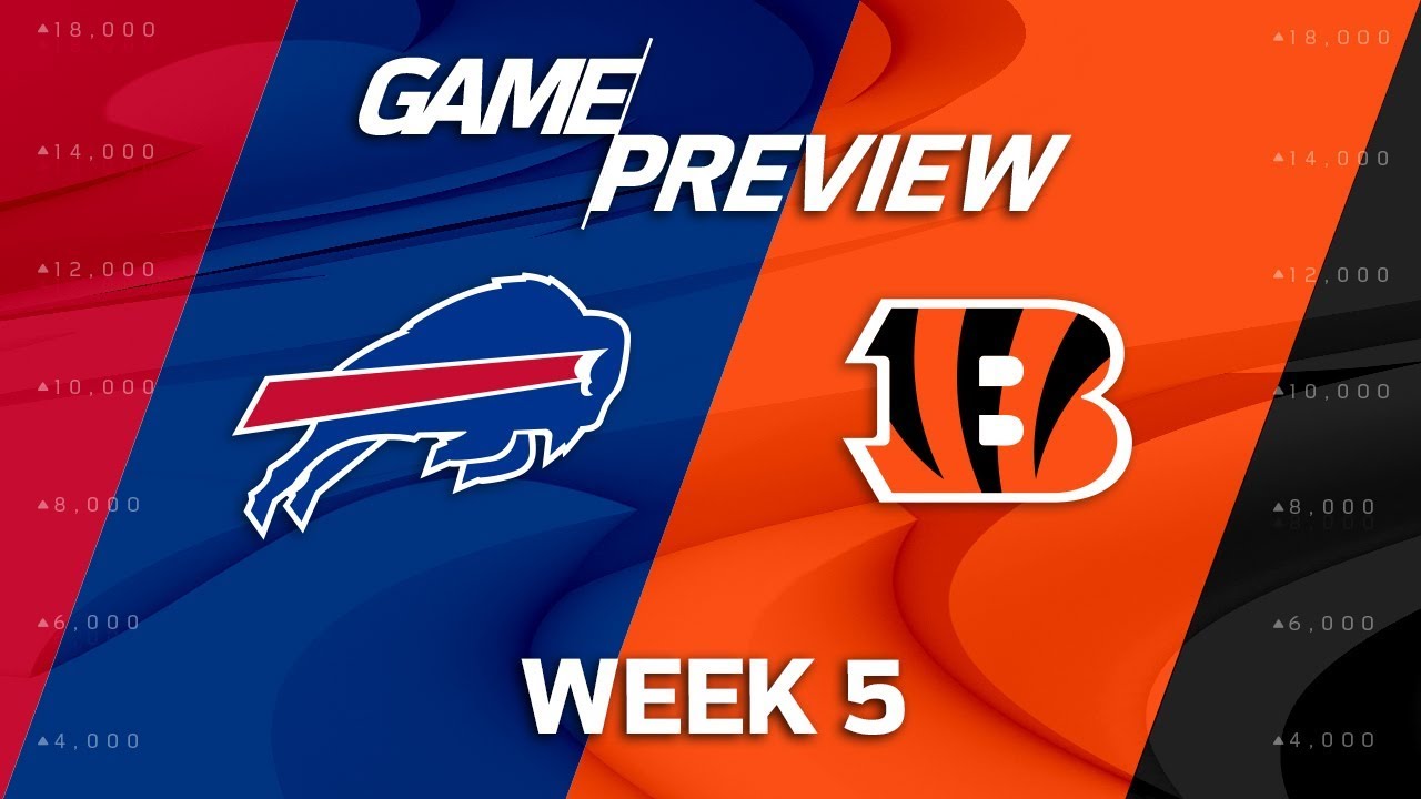 Buffalo Bills vs. Cincinnati Bengals Week 5 Game Preview NFL