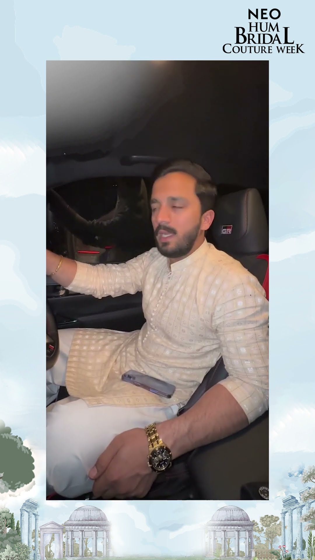 The most loved content creator - Rajab Butt - 22nd NEO HUM Bridal Couture Week #shortsfeed