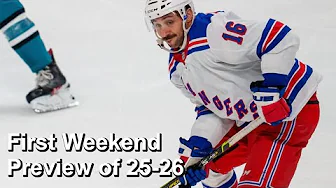 Previewing October 11th and 12th NHL Games (Zero Today)