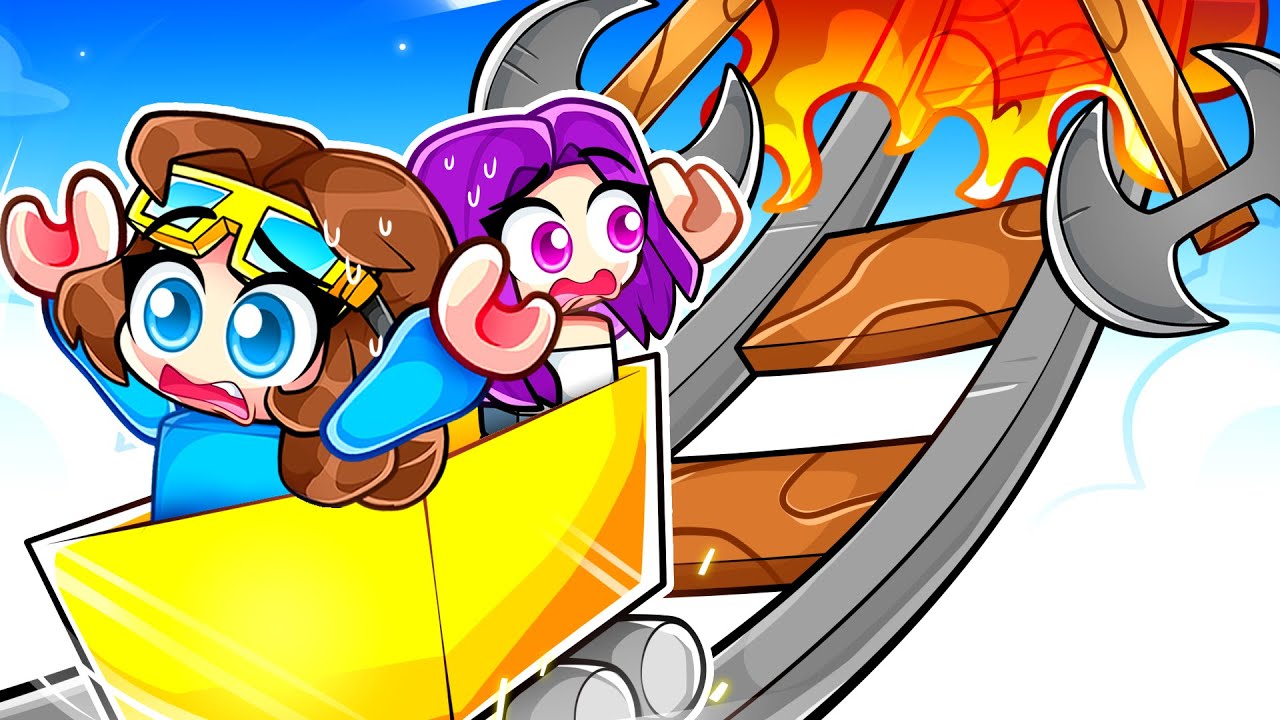 Nico’s Mom Plays Roblox CART RIDE!
