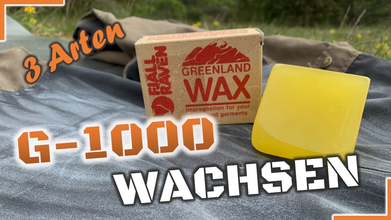 3 Arten Die Fjallraven G 1000 Hosen Zu Wachsen Youtube