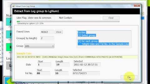 Fillo 02- Extract Tel Lists from Log file.avi