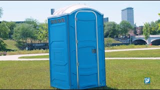 PolyJohn's PJN3 and PJP3 Portable Toilet Units