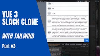 Information Slack Clone - Vue 3 | Tailwind Part 3 News